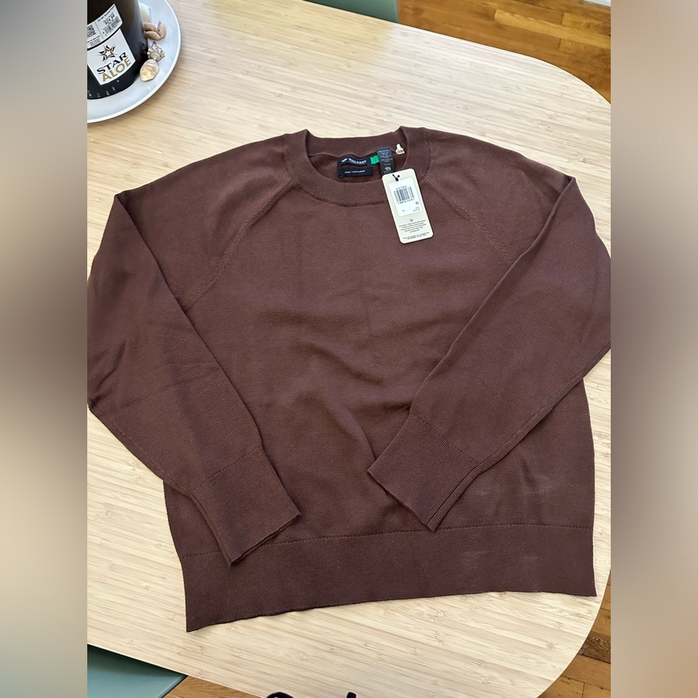 NWT Brown Dockers Sweater